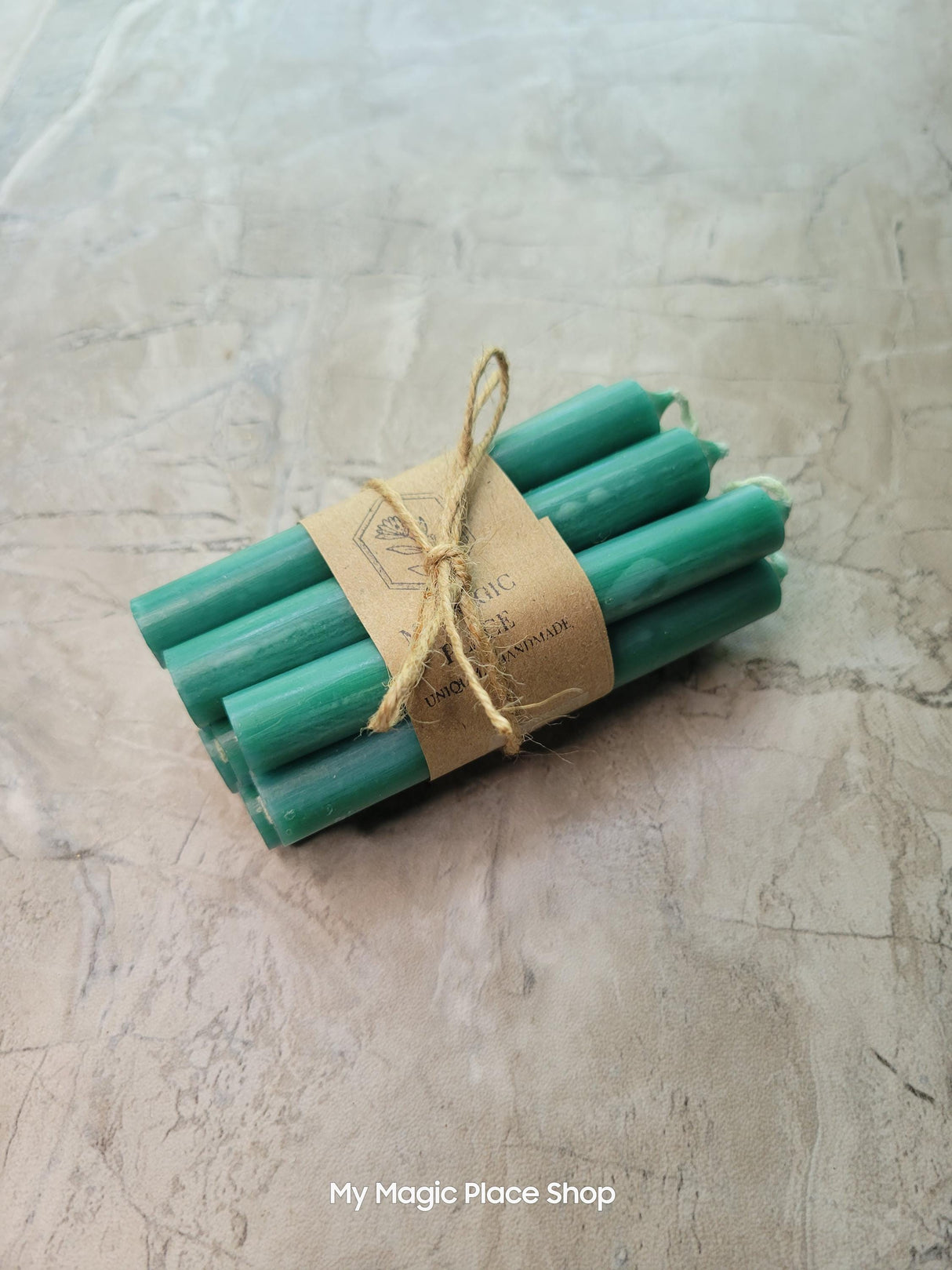 Mini Chime Spell Candles - Unscented Ritual Candles, Set of 10