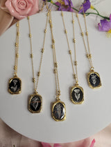 Birth Month Necklace Silver and Gold Tones Handcrafted Ideal for Anniversary, Gift for Women