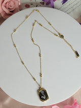 Birth Month Necklace Silver and Gold Tones Handcrafted Ideal for Anniversary, Gift for Women