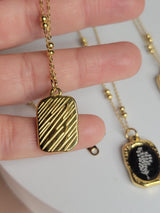 Birth Month Necklace Silver and Gold Tones Handcrafted Ideal for Anniversary, Gift for Women