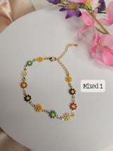 Daisy Necklace, Handcrafted Gold Flower Pendant for Women, Nature Lovers, Spring & Summer Accessory