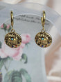 Rainbow Evil Eye Hoops-Stylish Safeguard Earrings for Protection- Spiritual Defense