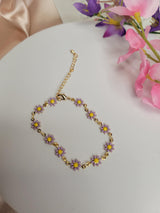 Daisy Necklace, Handcrafted Gold Flower Pendant for Women, Nature Lovers, Spring & Summer Accessory