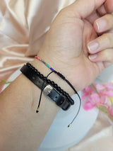 Colorful Seed Bead Adjustable Bracelet – Rainbow Boho Jewelry for All Ages, Summer Accessory