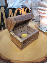 Small Wood Incense Cone Burner Handmade Home Decor Meditation and Gift for Aromatherapy Lovers
