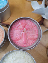 Small Zodiac Candles in Tin Jars, Handmade Scented Palm & Soy Wax, Ideal for Astrology