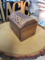 Small Wood Incense Cone Burner Handmade Home Decor Meditation and Gift for Aromatherapy Lovers
