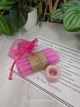 10 Colored Chime Candles Set, Custom Ritual Kit, Chime Holder, Altar Decor, Spiritual Gift