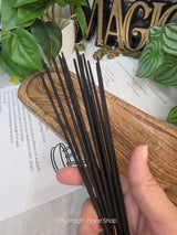 Wooden Canoe Incense Holder Kit, Incense Burner with 20 Incense Sticks, Choose Your Scent, Long Ash Catcher Tray, Meditation Gift Set