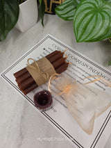 10 Colored Chime Candles Set, Custom Ritual Kit, Chime Holder, Altar Decor, Spiritual Gift