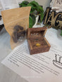 Wooden Incense Cone Burner Box Gift Set, Incense Kit with Scent Choice, Decorative Incense Holder, Meditation Gift, Home Fragrance