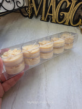 Handmade Gingerbread Soy Wax Tealights | Christmas Holiday Candle Decor