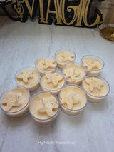 Handmade Gingerbread Soy Wax Tealights | Christmas Holiday Candle Decor