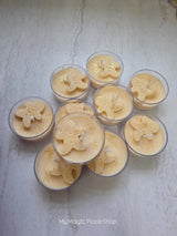 Handmade Gingerbread Soy Wax Tealights | Christmas Holiday Candle Decor