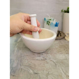 Ceramic Mortal & Pestle Set , Handmade Ceramic -Mortars & Pestles