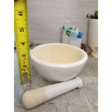 Ceramic Mortal & Pestle Set , Handmade Ceramic -Mortars & Pestles