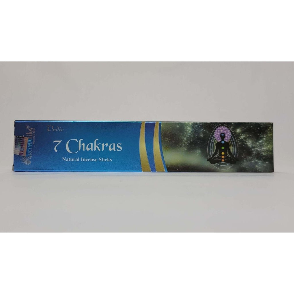 7 CHAKRA Incense Sticks (15 grams) -Incense