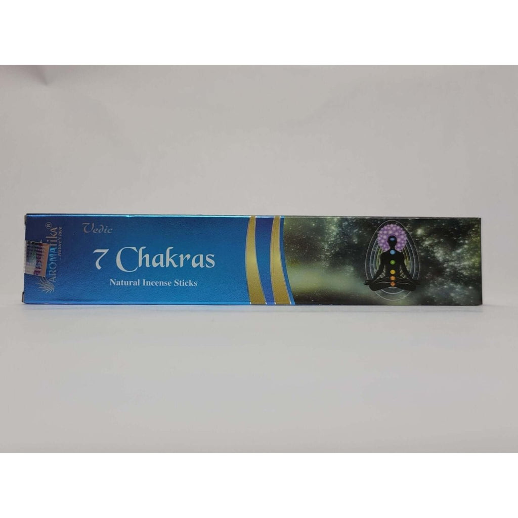 7 CHAKRA Incense Sticks (15 grams) -Incense