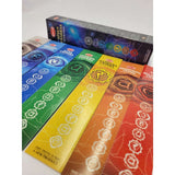 7 CHAKRA Incense Sticks /Box of 35 incense sticks -Incense
