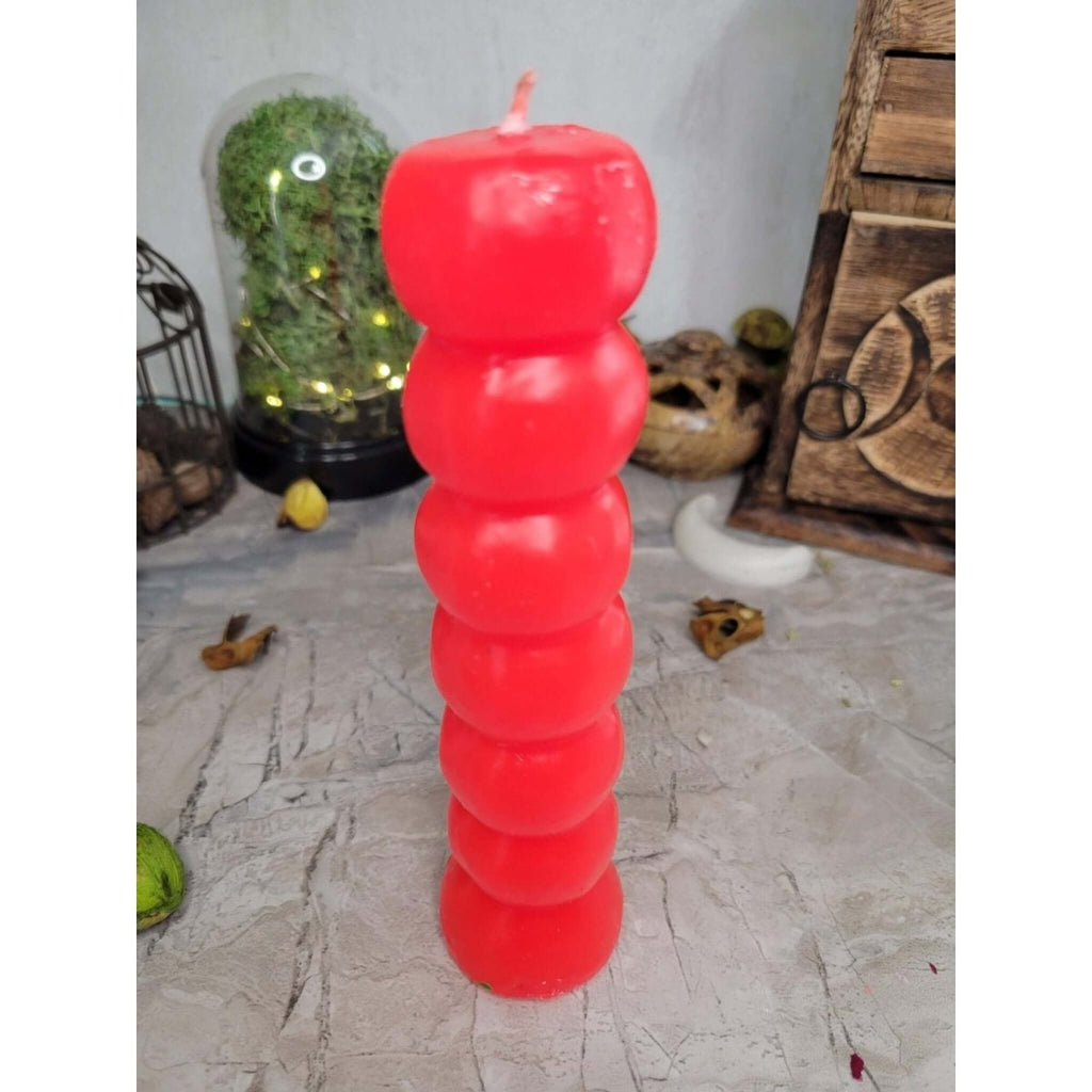 7 Knob candles (Assorted colors) / Spell Candle / Wishing Candles -Candles