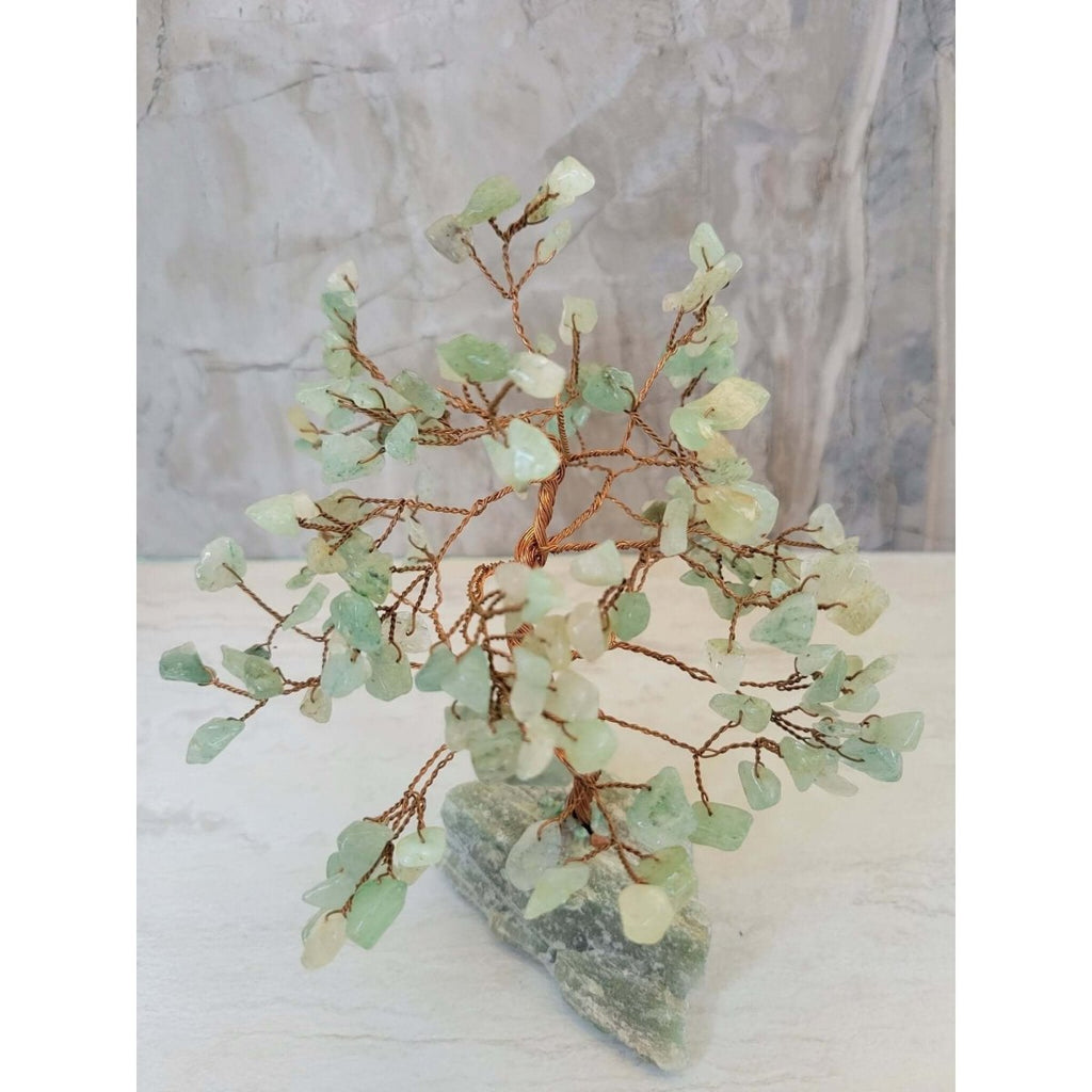 Amethyst / Rose Quartz, Green Aventurine Tree Of Life (7 inch) -Decor