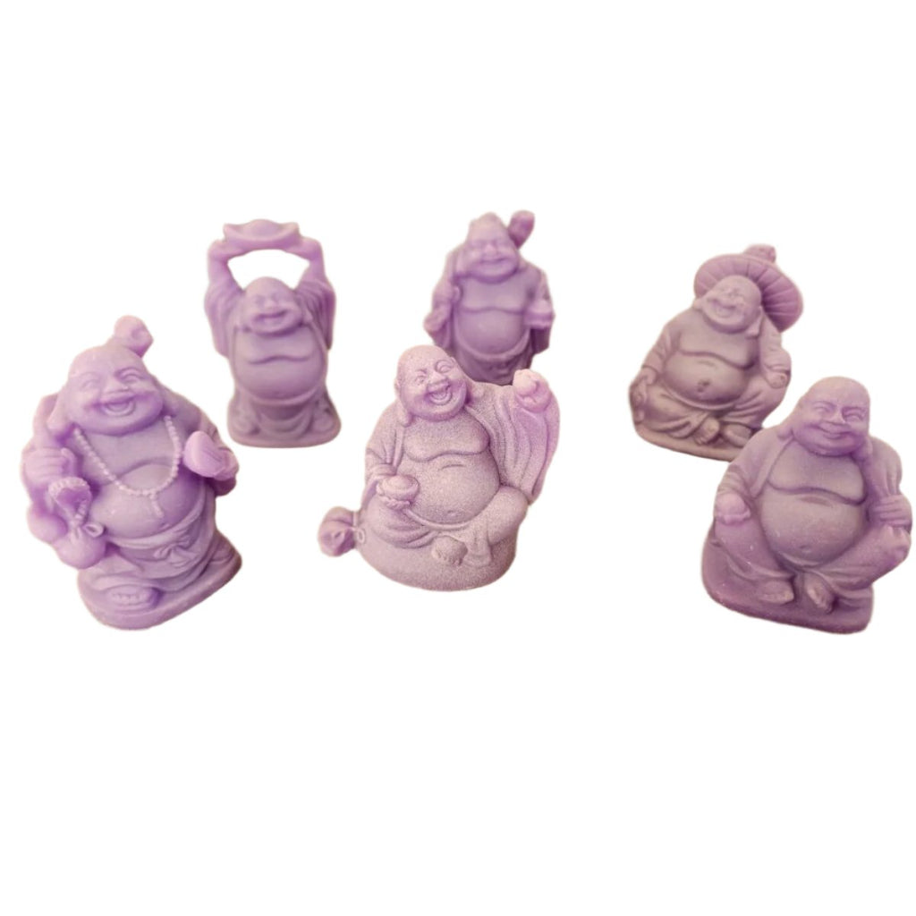 Beautiful Pack of 6 Laughing Buddha Figurines -Buddha Figurine statue