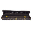 Black Celestial Wood Incense Box Burner 12"L/ Home Décor/ Incense Burner -Incense Holders