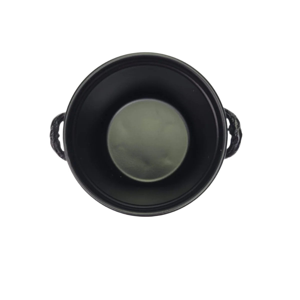 Cauldron Burner / Black Plain Metal Cauldron / Altar Burner -Incense Holders