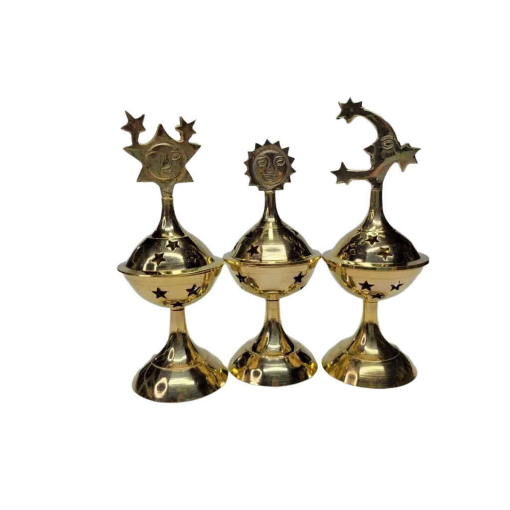 Celestial Burners 6"H (Set of 3) -Incense Holders