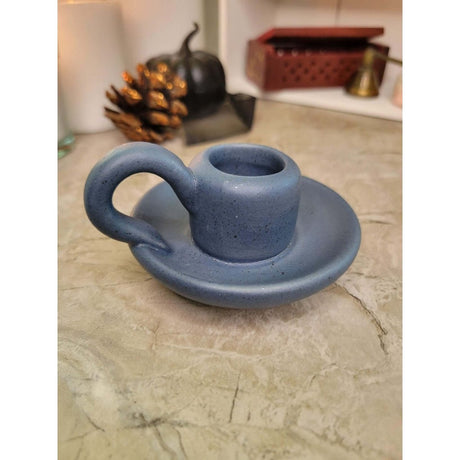 Ceramic Candle Holder, Taper Candle Holder, for Wedding Party Home Decoration -Candle Holders