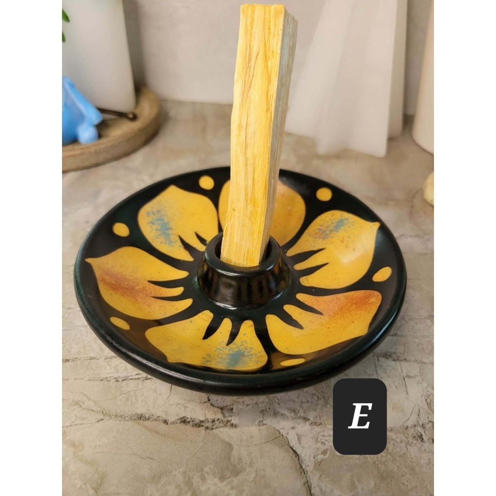 Ceramic Gecko Design Burner Handmade, Incense Stick, Palo Santo Wood burner -Incense Holders