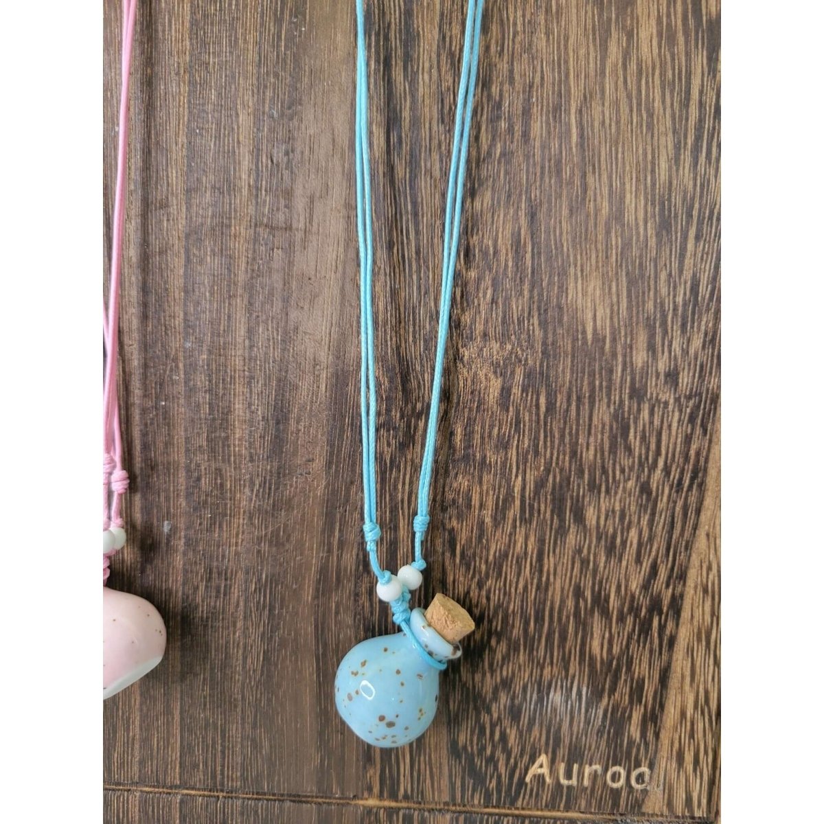 Aromatherapy Diffuser Necklace | Scroll | Purify Skin Therapy