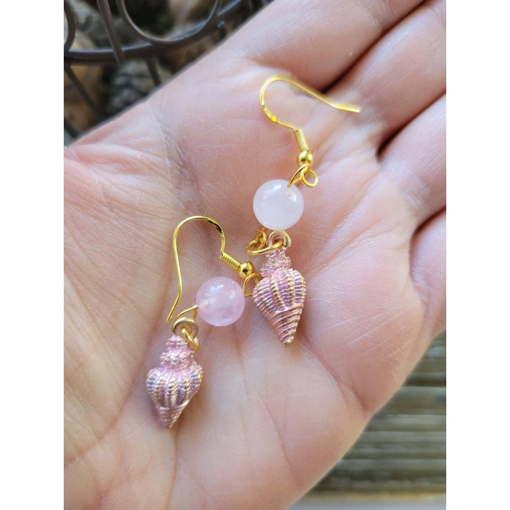 Charm and Crystal Earrings / Sea Earrings -Earrings