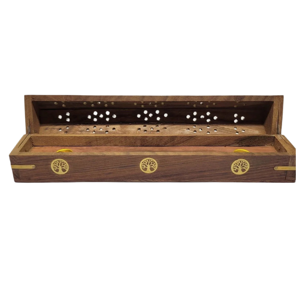 Coffin incense burner /coffin style, elephant ,skull , leaf , tree of life altar incense holder, home décor -Incense Holders