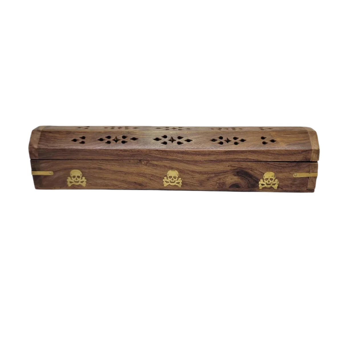 Coffin incense burner /coffin style, elephant ,skull , leaf , tree of life altar incense holder, home décor -Incense Holders