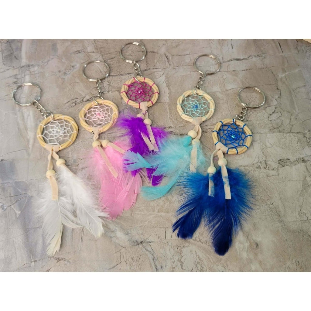 Dream Catcher Key Chain , handmade key chain -Keychains