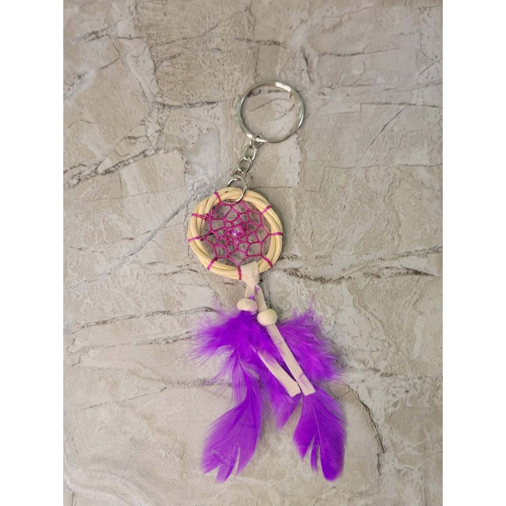 Dream Catcher Key Chain , handmade key chain -Keychains