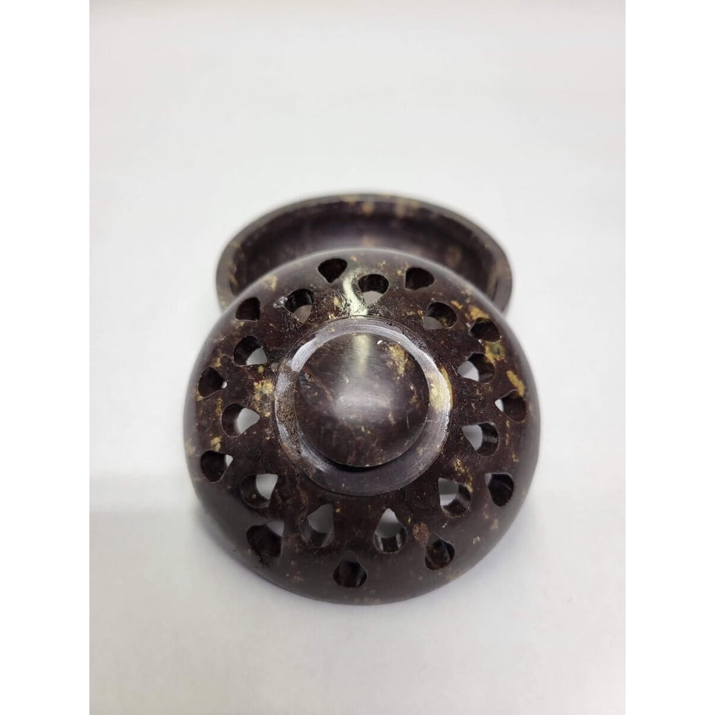 Droplets Soapstone Multi Burner, Charcoal Burner, Incense holder -