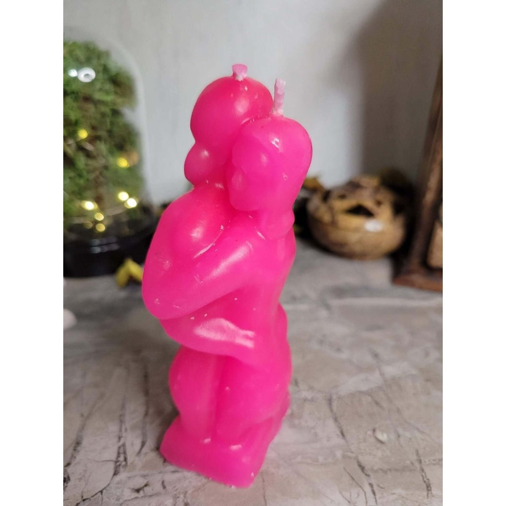Erotic Couple Candles/ Ritual Candles / Love Candle -