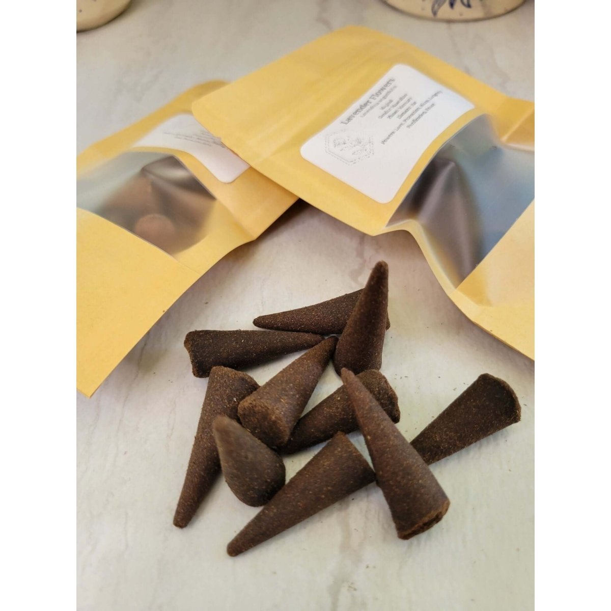 Handmade Natural Incense Cones, Incense Cone Assortment -Incense
