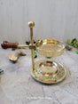 Handmade Brass Resin Burner/ Burn Resin without charcoal/Adjustable Burner