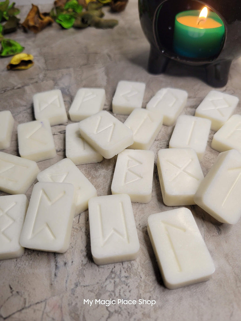 Rune Set Wax Melts Handmade Wax Melts Scented Melts Witchy Wax Melts Divination