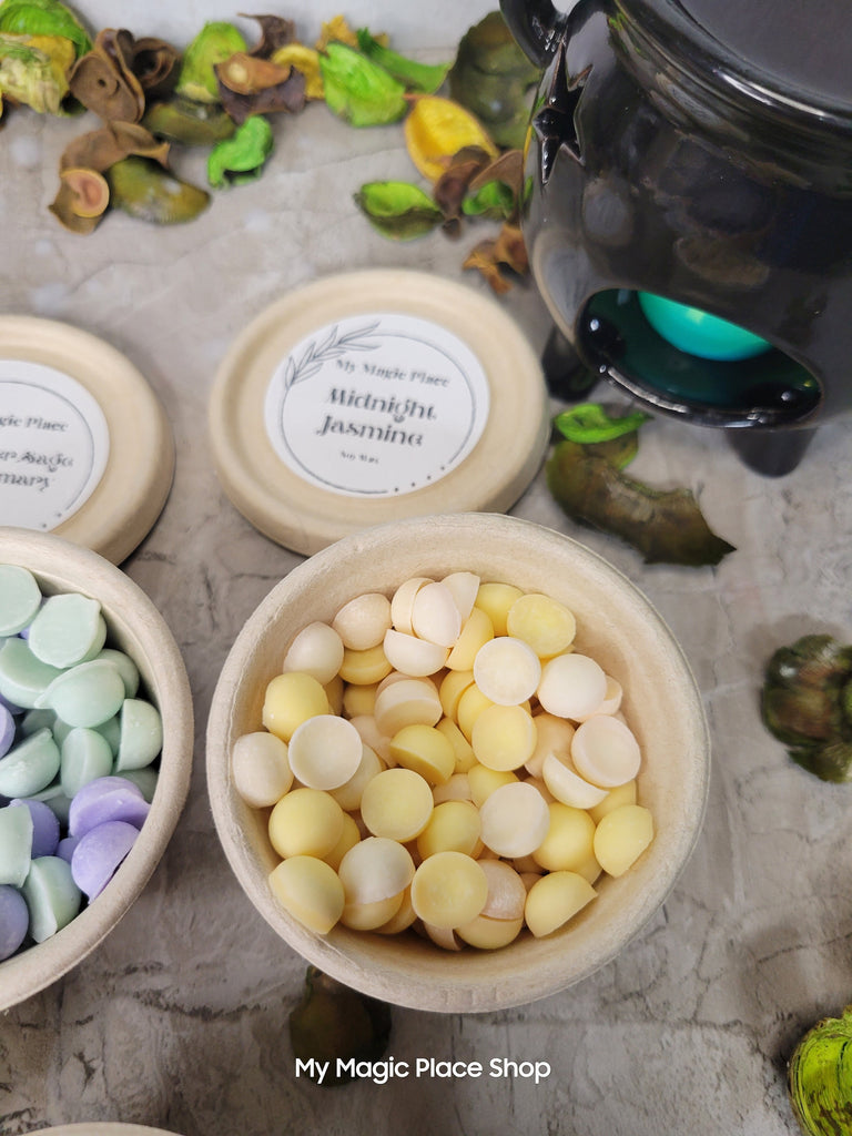 Scoopable Wax Melts Soy Wax Melts Handmade Small Round Wax Melts Dots Scented Melts