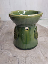 Ceramic Tree of Life  design oil burner , wax warmer, metaphysical décor, handmade ceramic