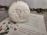 Moon and Sun Soy Candle ,  Sun and Moon Candle, Moon Candle, Handmade Candle Soy Candles