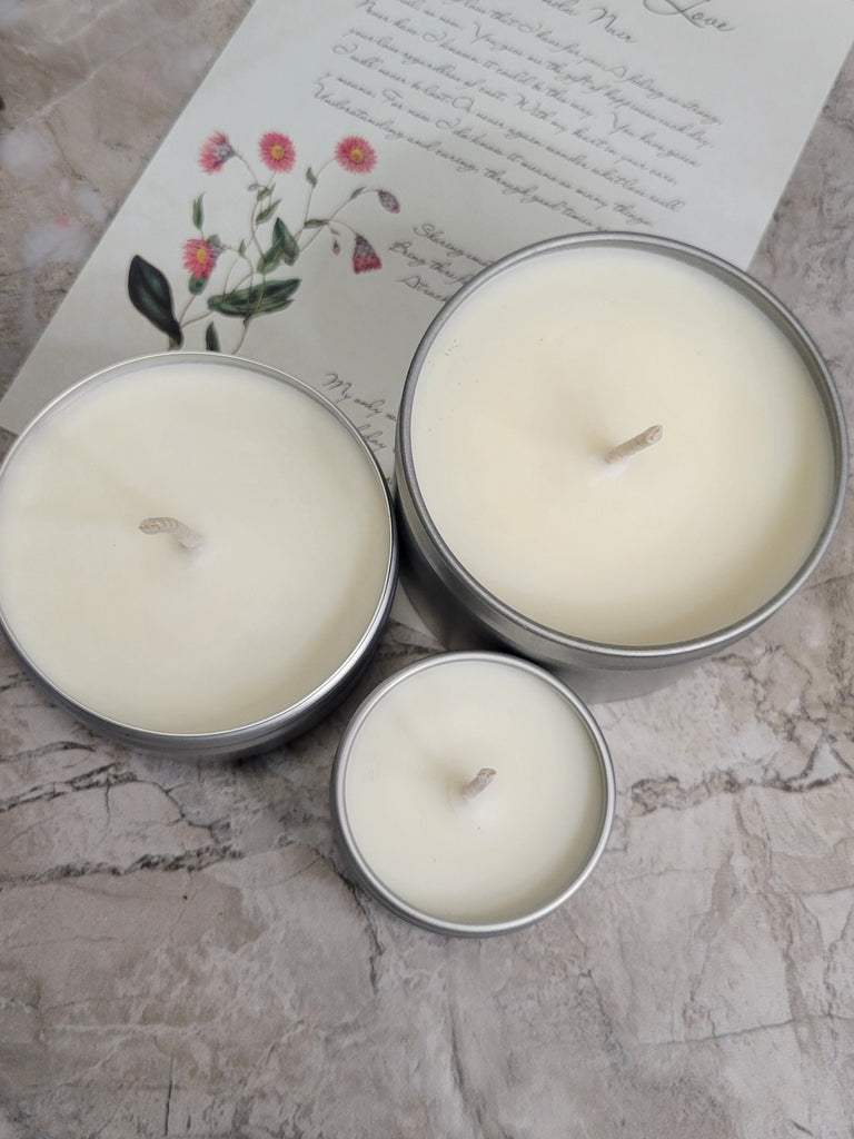 Soy Candles Hand Poured Candles 2 , 4, 8 Oz  Bulk Handmade Candles  Soy Candle Sampler