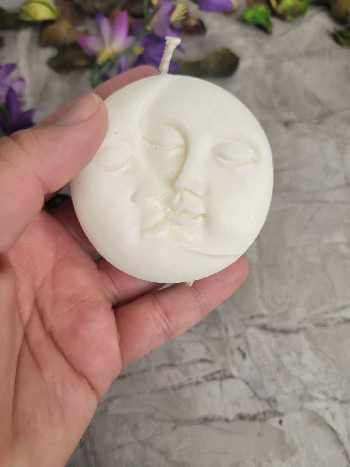 Moon and Sun Soy Candle ,  Sun and Moon Candle, Moon Candle, Handmade Candle Soy Candles