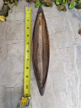 Canoe wood double incense Burner, Small Incense Holder, Wood holder