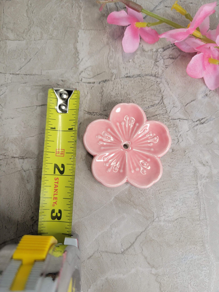 Ceramic Flower Incense Holder Handmade Small Incense