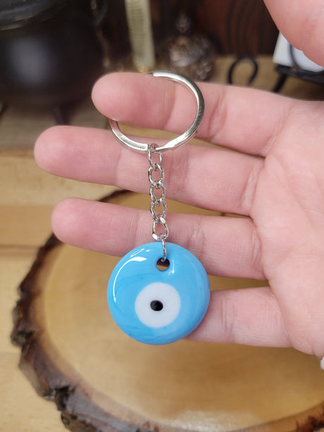 Evil Eye Keychain Colored Evil Eye Keychains, Handmade Keychain, Evil Eye Protection, Gift For Her